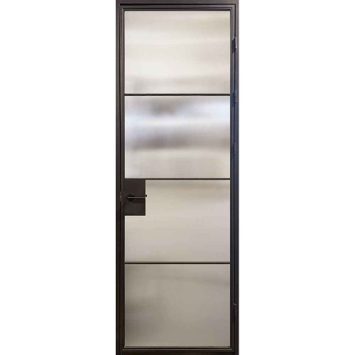 Interior Door | Steel PreHung 4 Lite SDL | 8'0" - BDI2680LT4LH-CLD