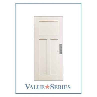 Henson | ValueSeries | Mahogany 3 Panel Craftsman LH WHT 6.5 | 6'8 - SBMCV30683P-HEN-LH-WHT-65-83680328