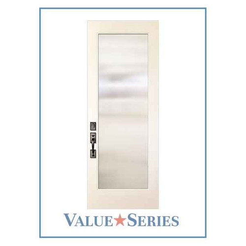 ValueSeries | Full Lite Smooth Flush Glazed Wide View | 8'0 - SF308009WDV-CL