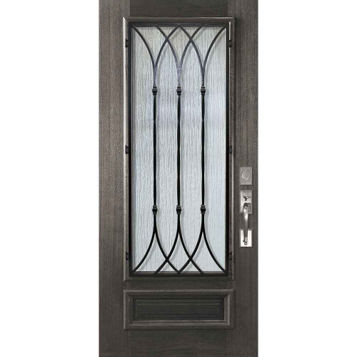 WoodCraft | 3/4 Lite Warwick WI Grille | 6'8" Tall - P08000WW