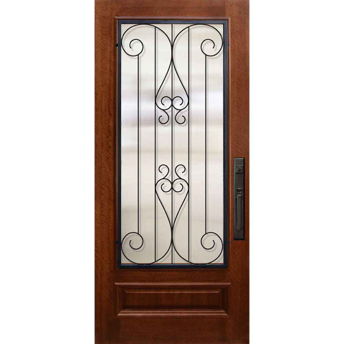 WoodCraft | 3/4 Lite Lavaca WI Grille | 6'8" Tall
