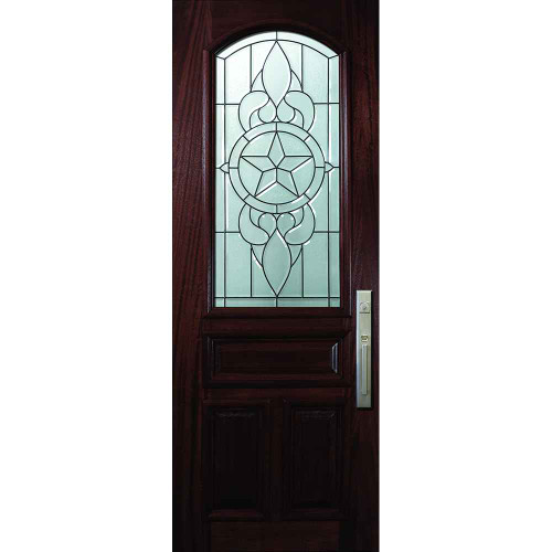 WoodCraft | Brazos Arch Lite Decorative Glass | 8' Tall - P19705