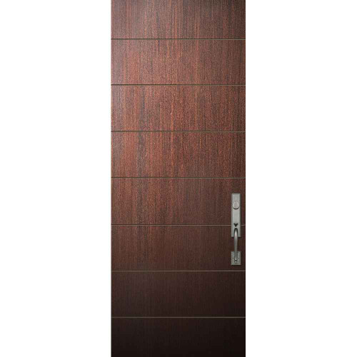 FiberCraft | Westwood Mahogany Solid Contemporary | 8' Tall - MCMW3080