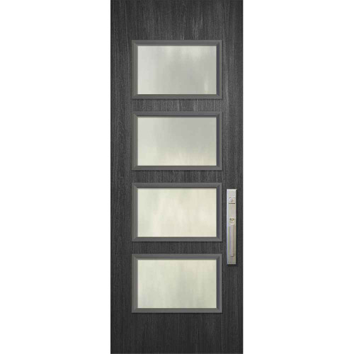 FiberCraft | Santa Monica Mahogany Contemporary | 8' Tall - MCMSM3080