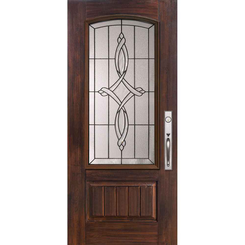 FiberCraft | Arch Lite Marsais Decorative Glass | 6'8" Tall - MCR06395