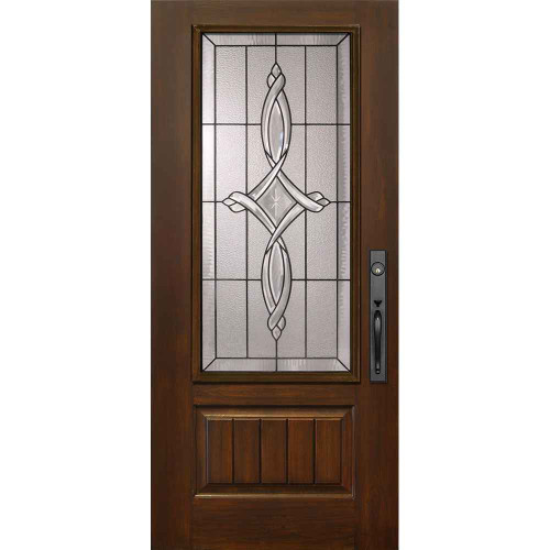 FiberCraft | 3/4 Lite Marsais Decorative Glass | 6'8" Tall - MCR08395