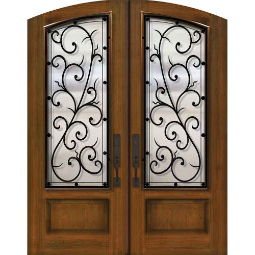 FiberCraft | Arch Top Double Bellagio WI Grille | 8' Tall - MCR91000WB