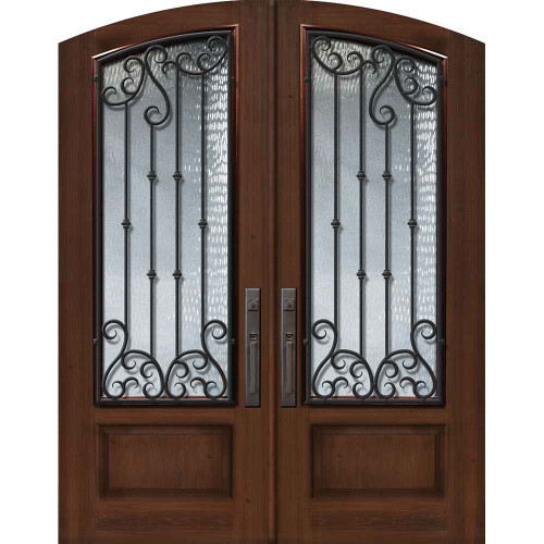 FiberCraft | Arch Top Double Valencia WI Grille | 8' Tall - MCR91000WV