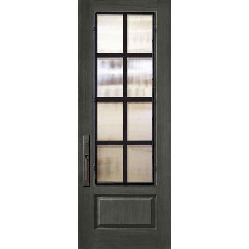 FiberCraft | 3/4 Lite Minimal Steele Grille | 8' Tall - MCR18WMI