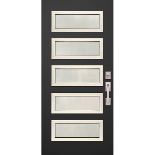 FiberCraft | Beverly 5 Lite Contemporary with Aluminum Frame | 6'8" Tall - MSDBVAL3068