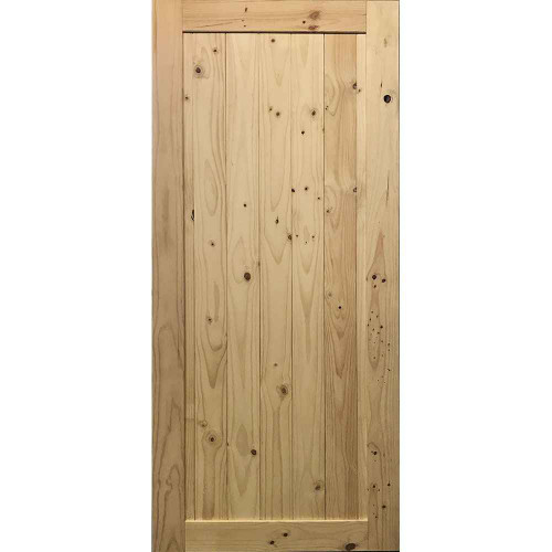 Barncraft | Pine Barn Door & Hardware Quickship Kit | 7' Tall - BDPNDZ3070SL
