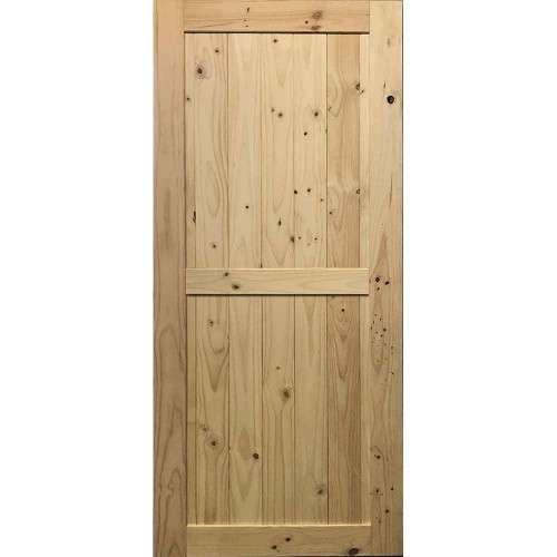 Barncraft | Pine Barn Door & Hardware Quickship Kit | 8' Tall - BDPNDZ3080SL
