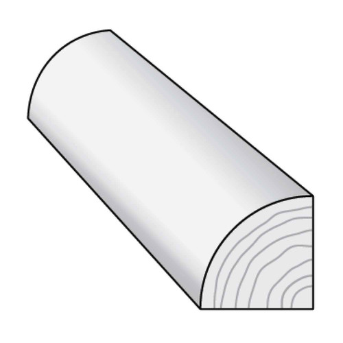 Other Products | Composite 120" Quarter Round Stop | Composite Components - QR-109-10CM