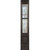 Sidelite | WoodCraft | 2 Lite TDL Small Panel Mahogany | 6'8" Tall - DS6247IG