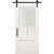 BarnCraft | 4 Lite 1 Panel MDF & Glass Sliding Door | - BDMDF2868F4LT1P