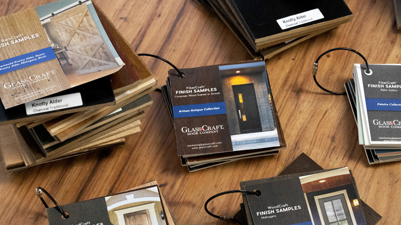 GlassCraft Finish Options
