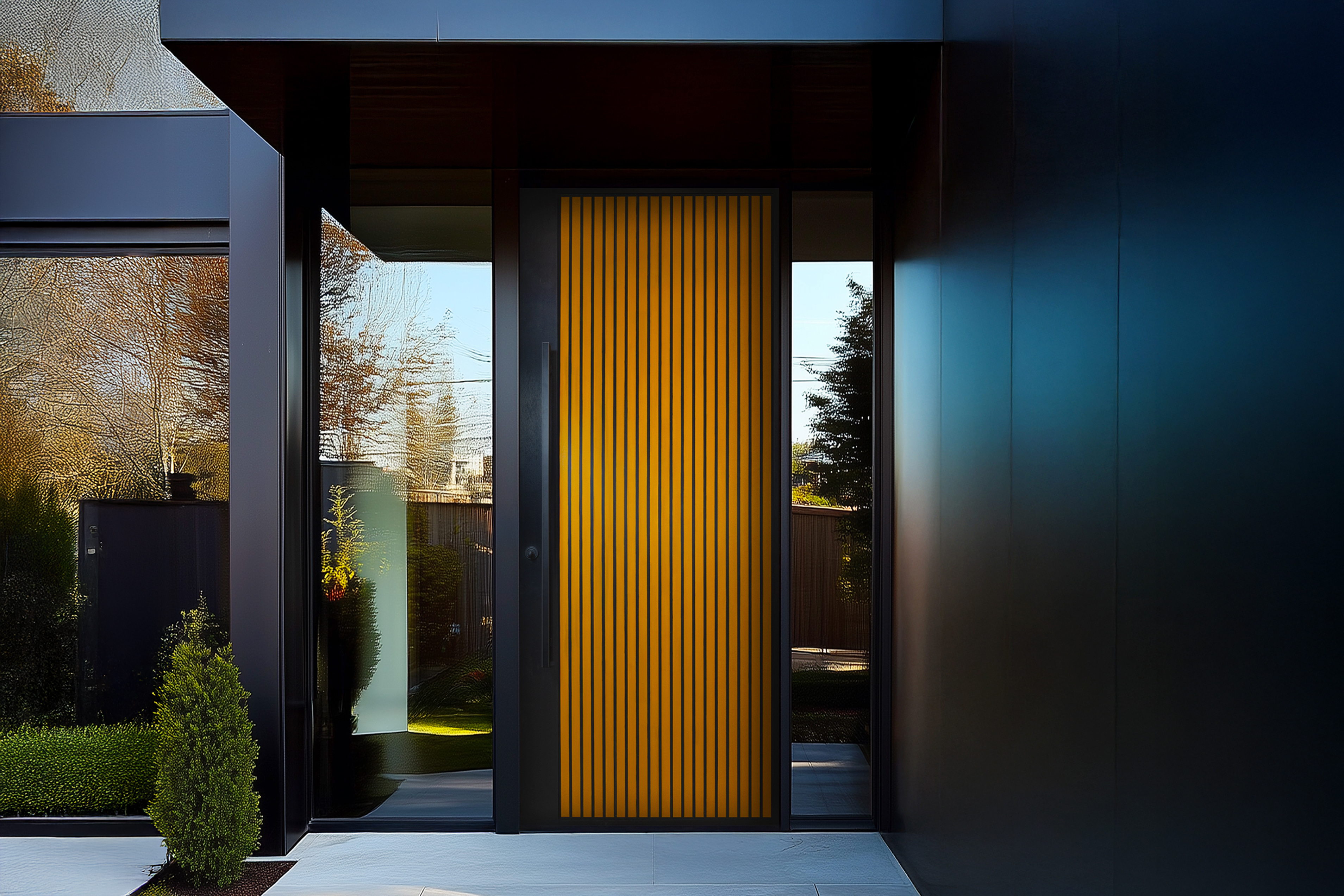 SLATS door design