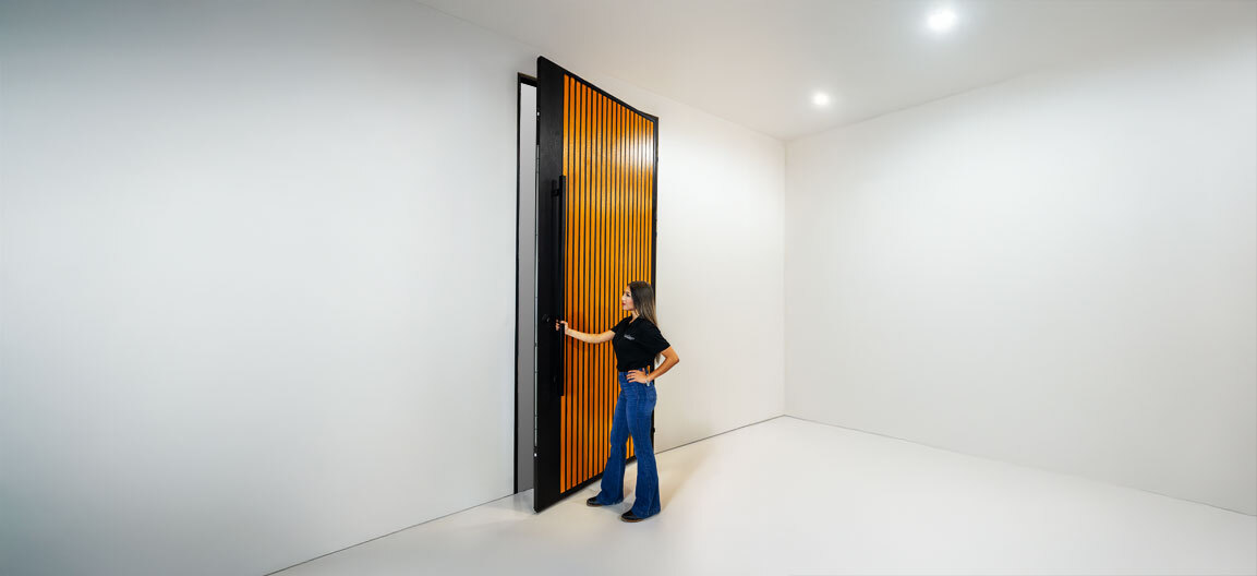 Big FiberCraft Door showcasing premium fiberglass door design