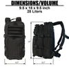 Assault Pack Dimensions