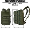 Large Assault Pack Dimensions