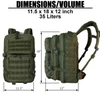 Large Assault Pack Dimensions