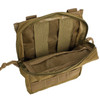 Large MOLLE Utility Pouch - Open