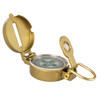 Metal Lensatic Compass - Open