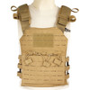 Laser-Cut Plate Carrier  Front - Coyote