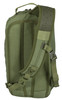 12 Liter Tactical Sling Pack - Olive Drab - Back