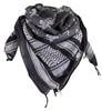 70-03 Tactical Shemagh Jolly Roger - White/Black