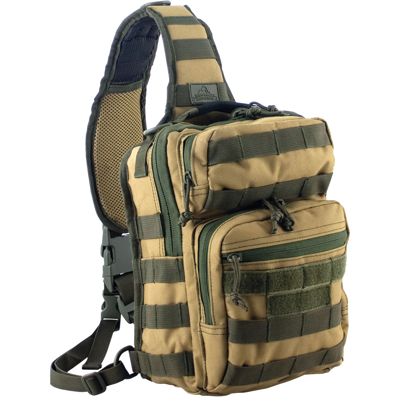 Rebel Rover Sling Pack - Coyote with Olive Drab Webbing