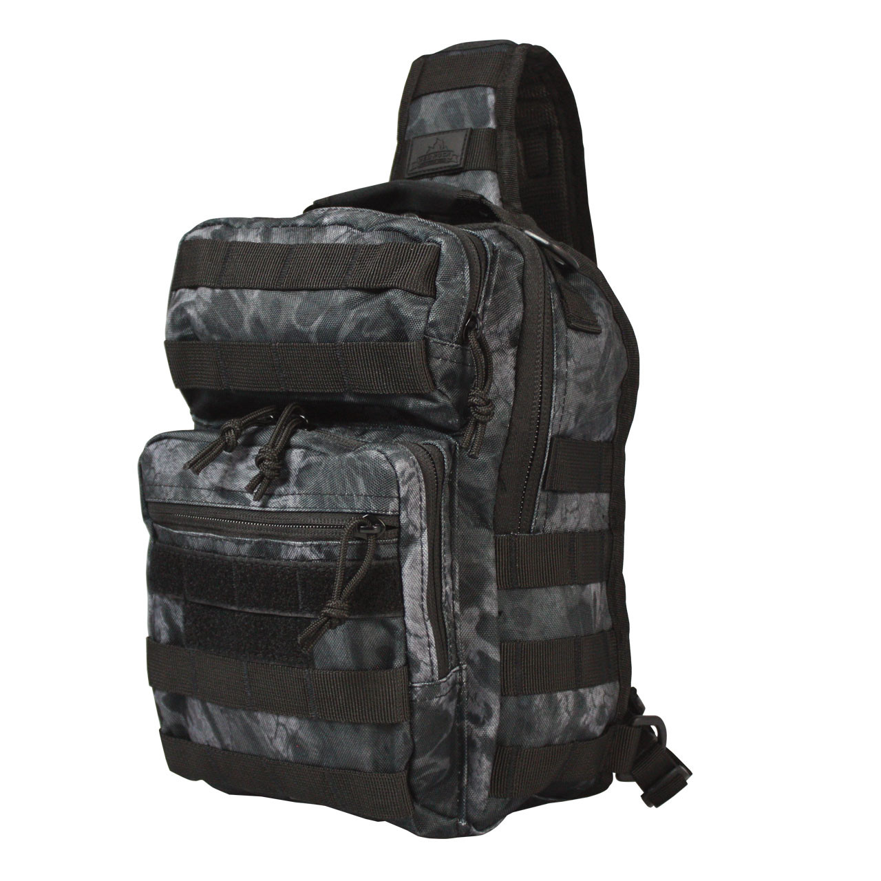 Rover Sling Pack - PRYM1 Black Out Camo - Front Left