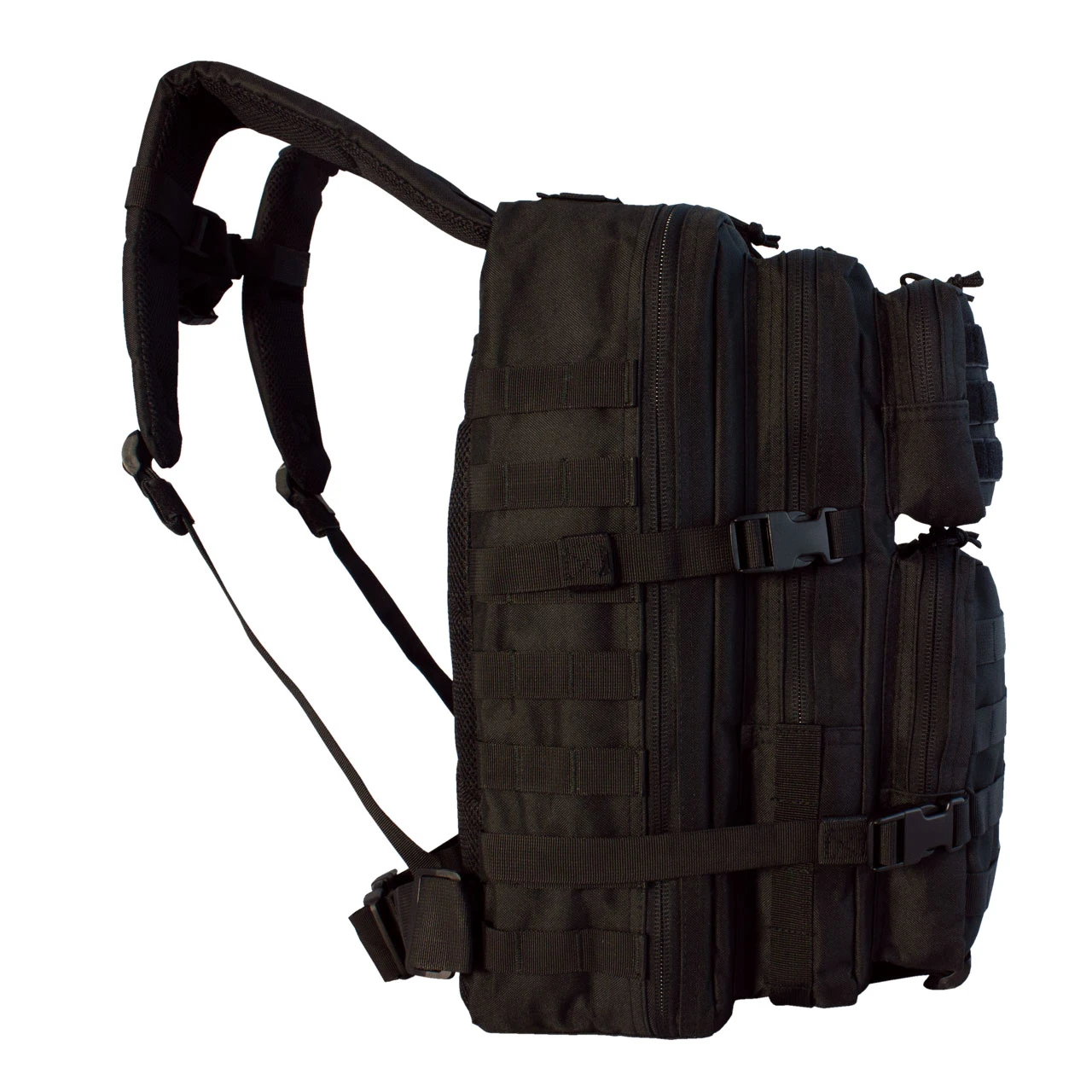 Large Assault Pack - Black - Side