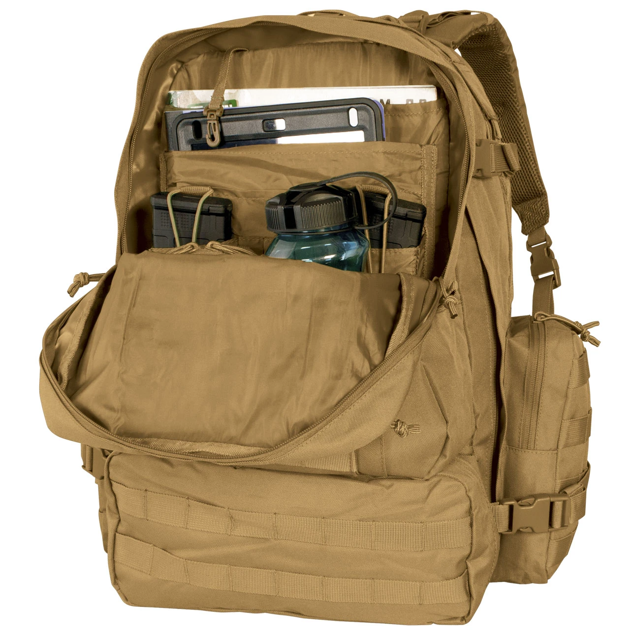 Diplomat Backpack - Coyote - Inside Front
