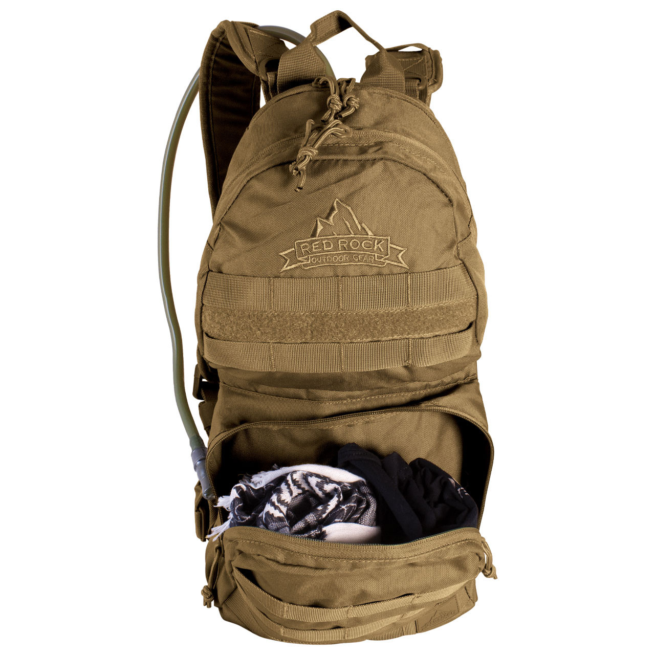 Cactus Hydration Pack - Coyote - Inside Front Pouch