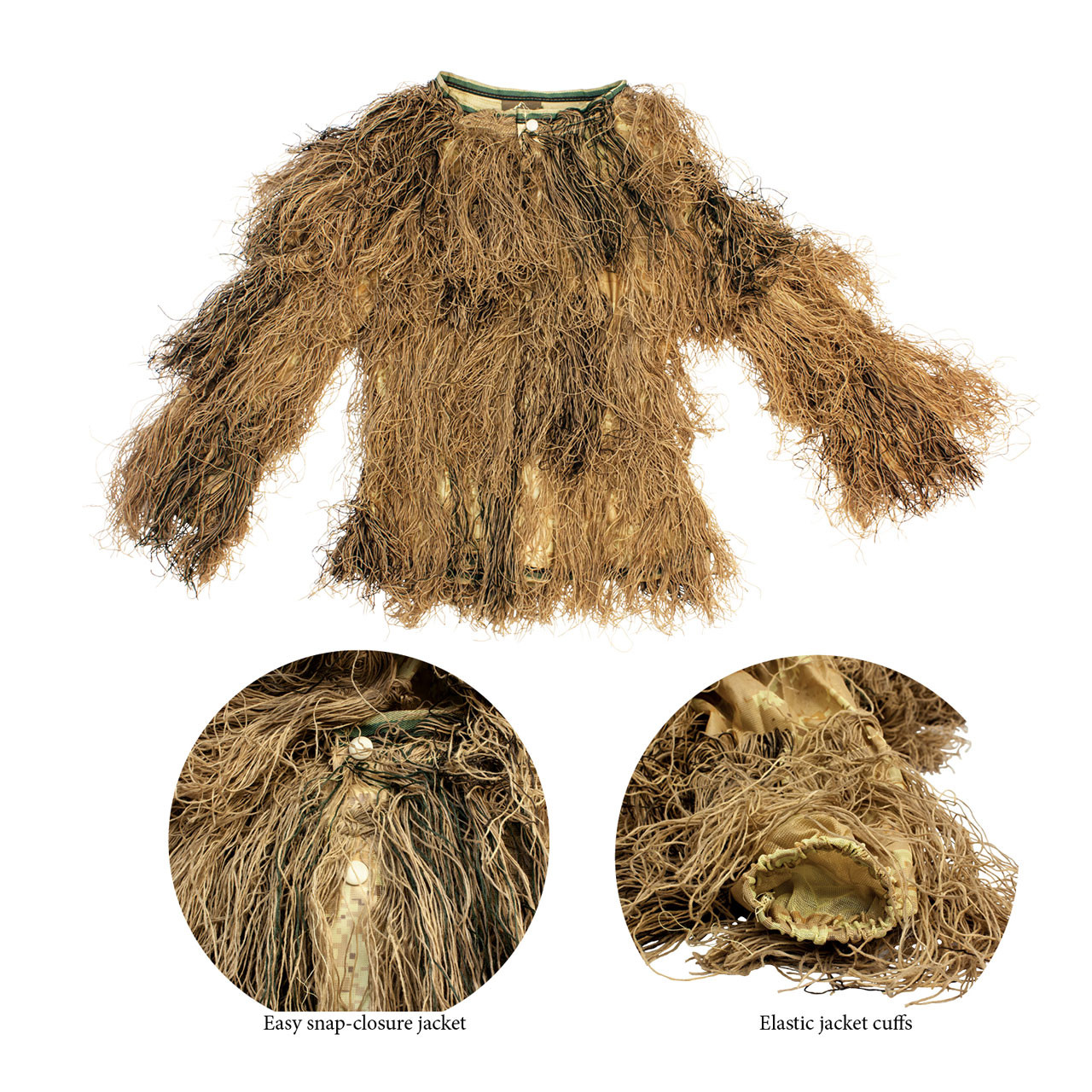 5-Piece Youth Camo Ghillie Suit - Camouflage - Red Rock Outdoor Gear