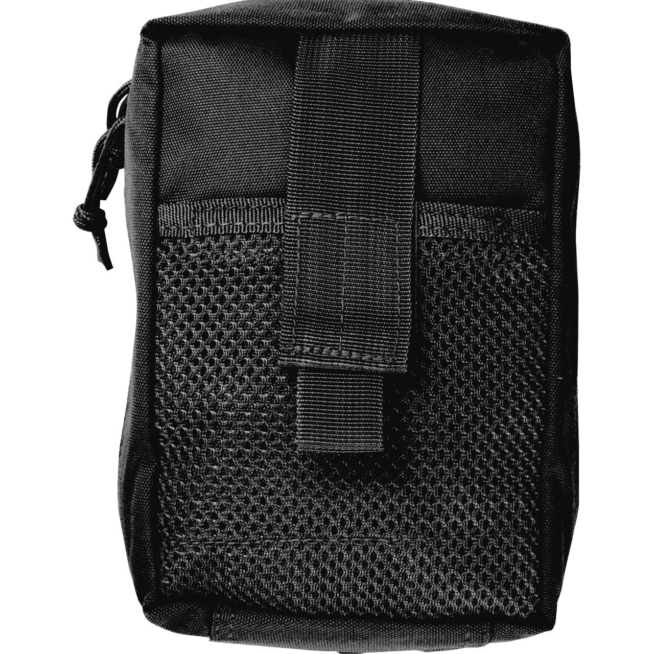 Large MOLLE Medic Pouch - Black - Front