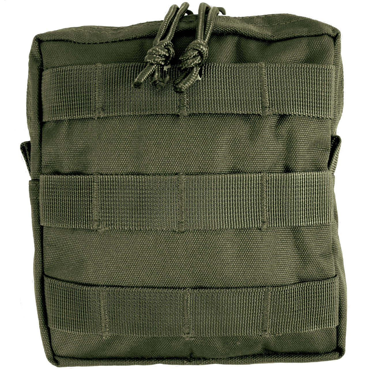 Medium MOLLE Utility Pouch - Olive Drab - Front