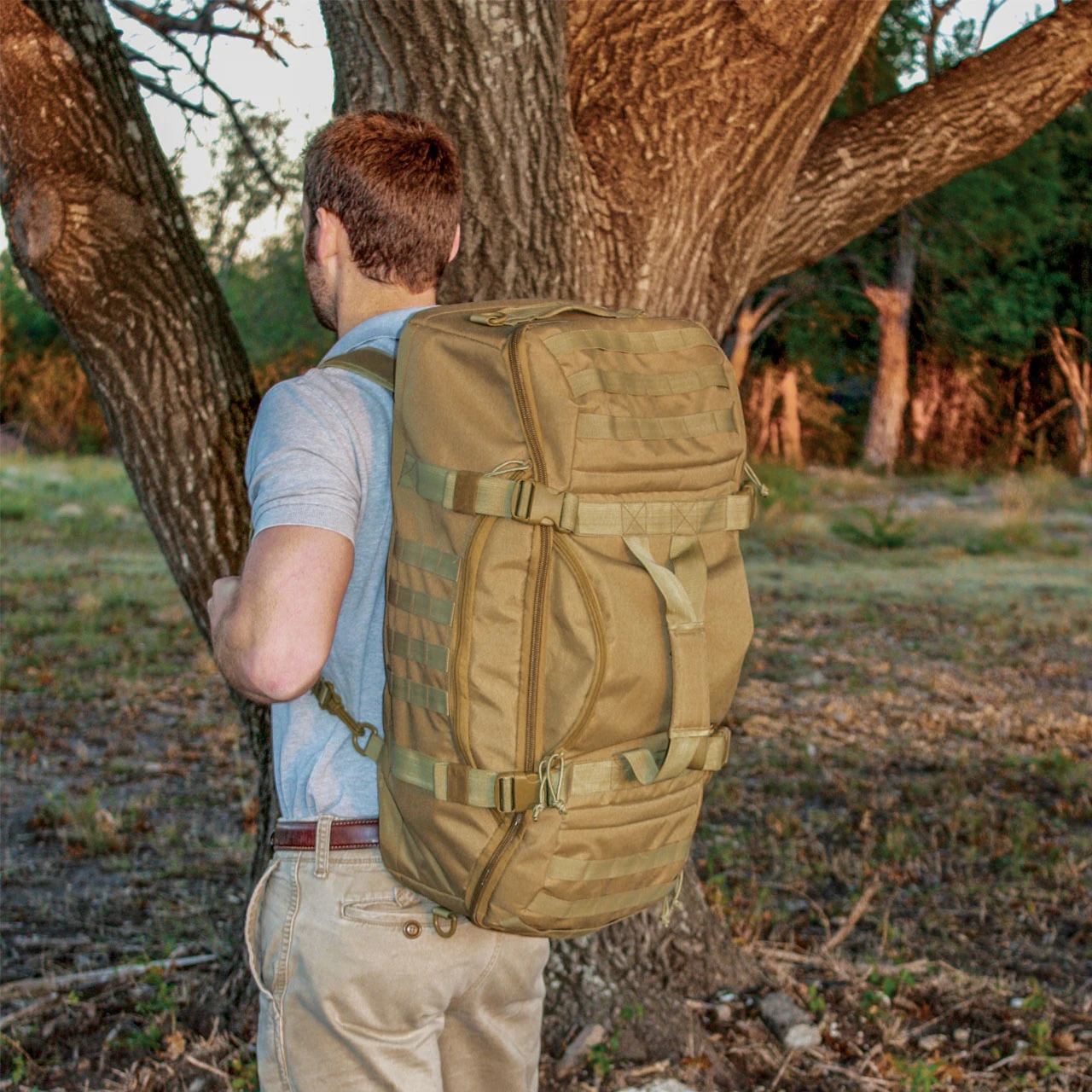 Traveler Duffle Pack - Coyote