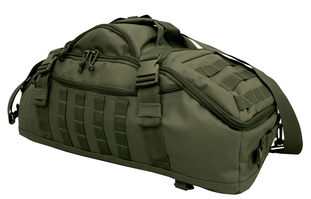 Traveler Duffle Pack - Olive Drab - Front Left