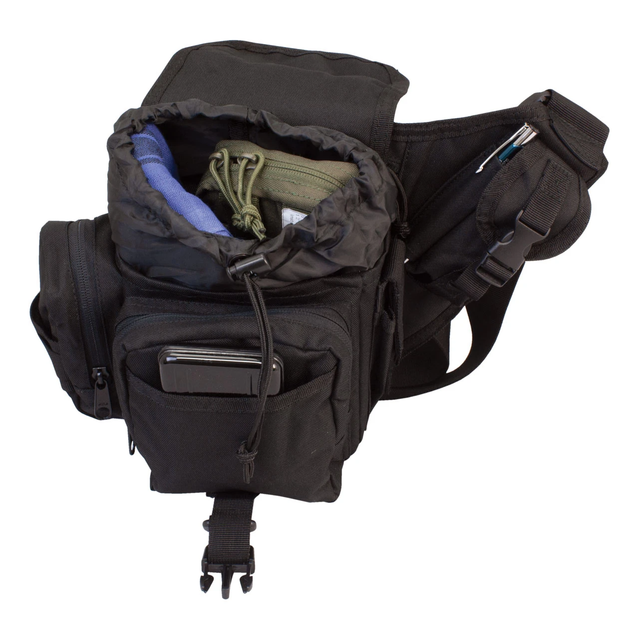 Sidekick Sling Bag - Black - Inside