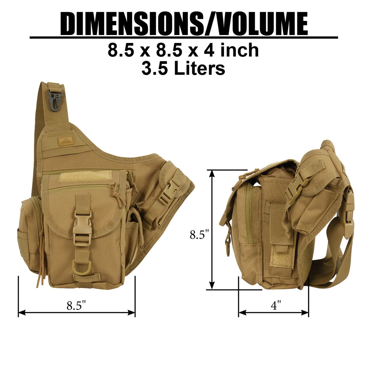 Sidekick Sling Pack Dimensions
