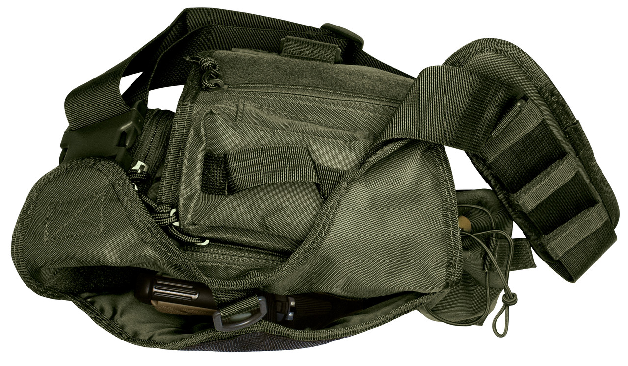 Hipster Sling Bag - Olive Drab