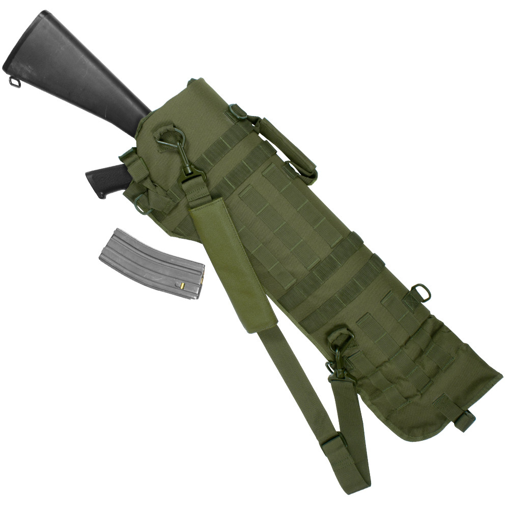 MOLLE Rifle Scabbard - Loaded No Mag