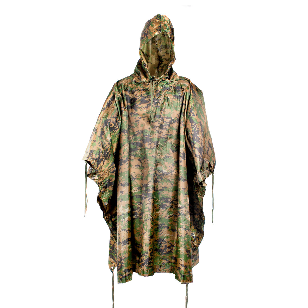 G.I. Style Ripstop Nylon Poncho
