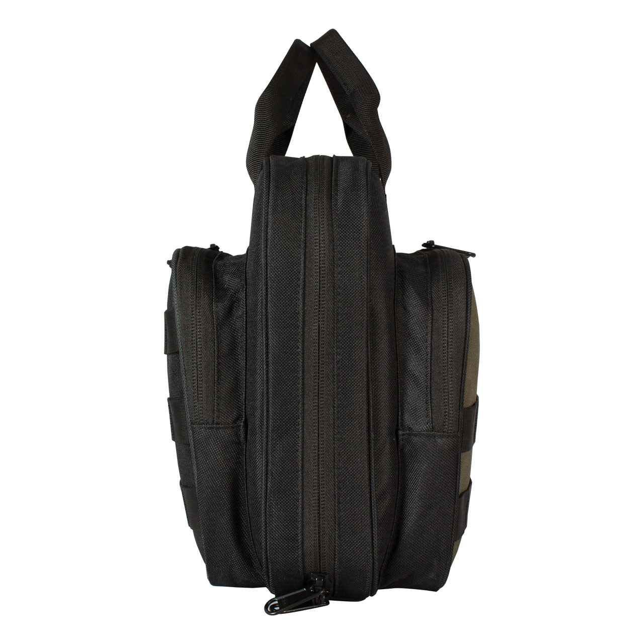 Deluxe Double Pistol Case - End - Black/OD