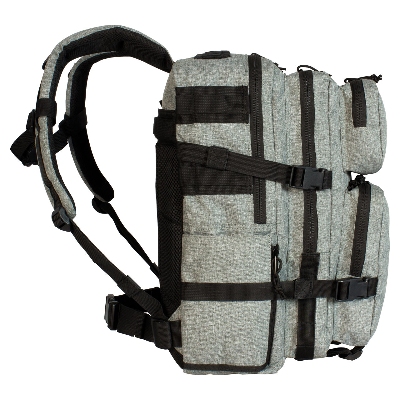 Large Urban Assault Pack - Gray - Side