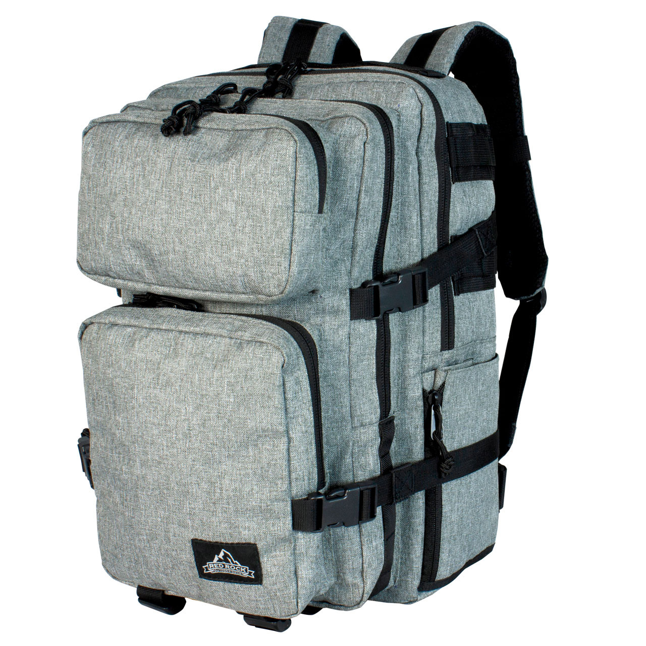 Large Urban Assault Pack - Gray - Front