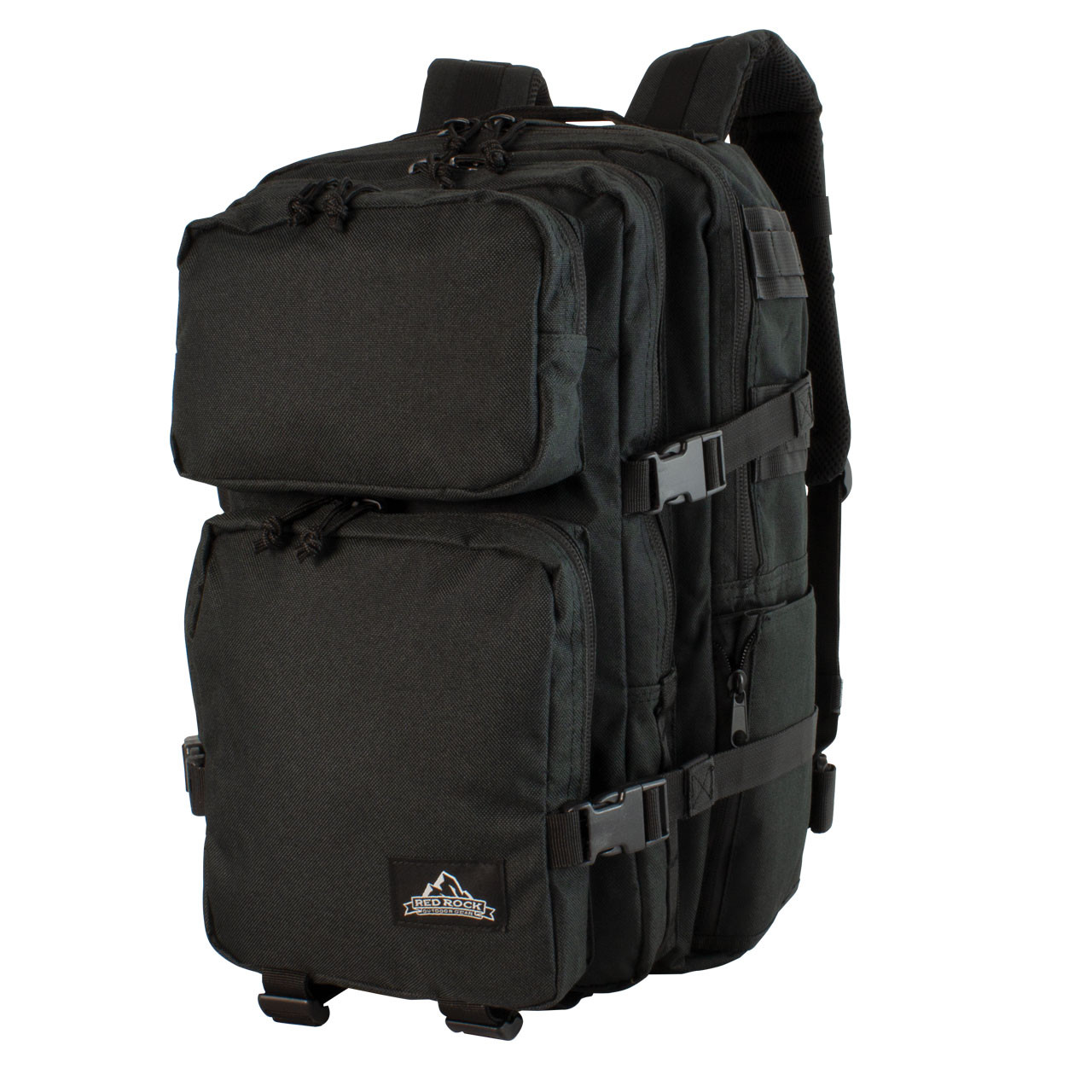 Large Urban Assault Pack - Black - Front