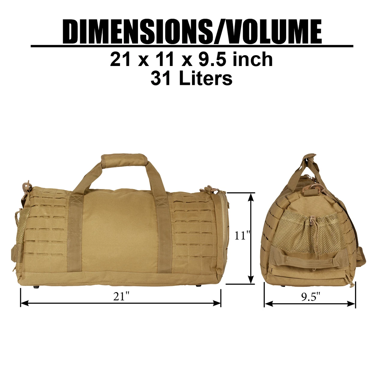 Trooper Duffel Bag Dimensions